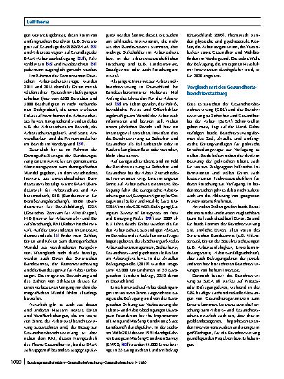 Vorschauseite 5: Berichterstattung zu Sicherheit und Gesundheit bei der Arbeit