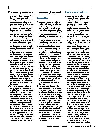 Vorschauseite 3: Richtlinie der Gendiagnostik-Kommission (GEKO) für die Anforderungen an die Durchführung genetischer Reihenuntersuchungen gemäß § 23 Abs. 2 Nr. 6 GenDG