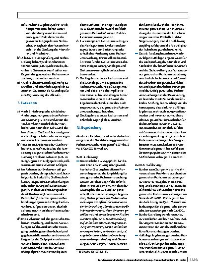 Vorschauseite 5: Richtlinie der Gendiagnostik-Kommission (GEKO) für die Anforderungen an die Durchführung genetischer Reihenuntersuchungen gemäß § 23 Abs. 2 Nr. 6 GenDG