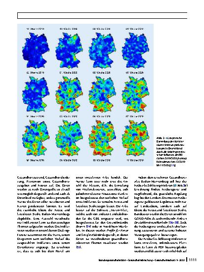 Vorschauseite 4: Geografische Ansätze in der Gesundheitsberichterstattung