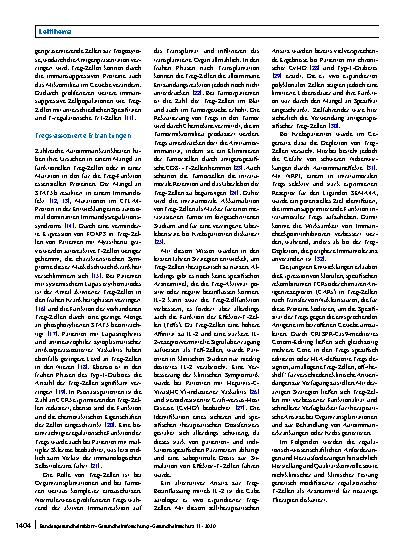 Vorschauseite 2: Genetisch modifizierte regulatorische T-Zellen: Therapiekonzepte und ihr regulatorischer Rahmen