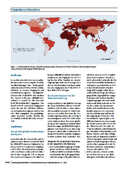 Vorschauseite 2: Die globale Masernkrise – Ursachenvielfalt von bewaffneten Konflikten bis Impfskepsis