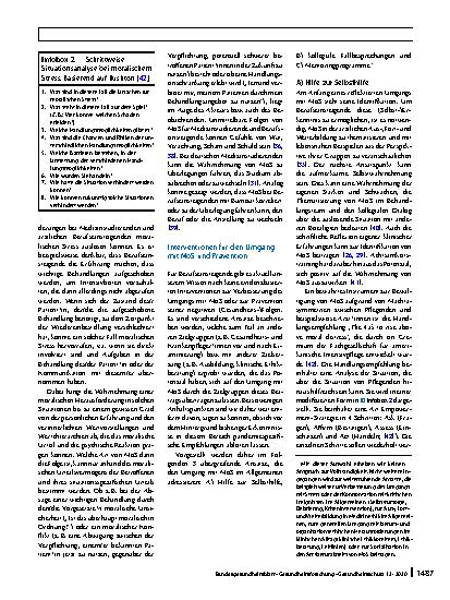 Vorschauseite 5: Moralischer Stress bei Medizinstudierenden und ärztlichen Berufseinsteigenden: Forschungsdesiderate im Rahmen der COVID-19-Pandemie