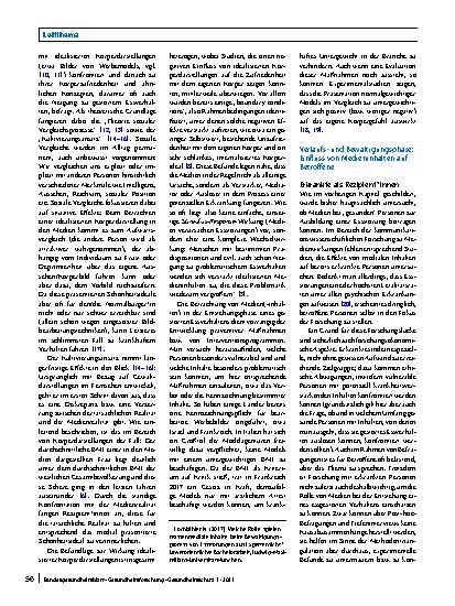 Vorschauseite 2: Die Rolle der Medien bei Entstehung, Verlauf und Bewältigung von Essstörungen