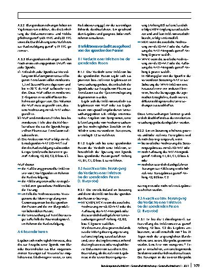 Vorschauseite 2: Verfahren zur Rückverfolgung (Look Back) gemäß § 19 Transfusionsgesetz