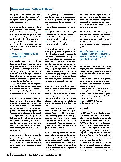 Vorschauseite 3: Verfahren zur Rückverfolgung (Look Back) gemäß § 19 Transfusionsgesetz