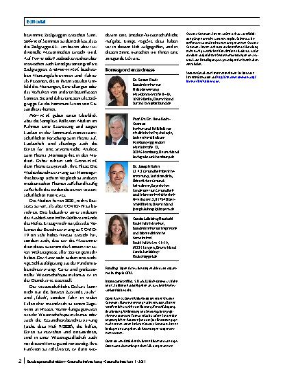 Vorschauseite 2: Medizin und Medien – Symbiose oder Konflikt?