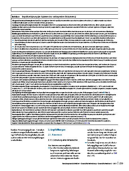 Vorschauseite 4: Anforderungen an die Infektionsprävention bei der medizinischen Versorgung von immunsupprimierten Patienten