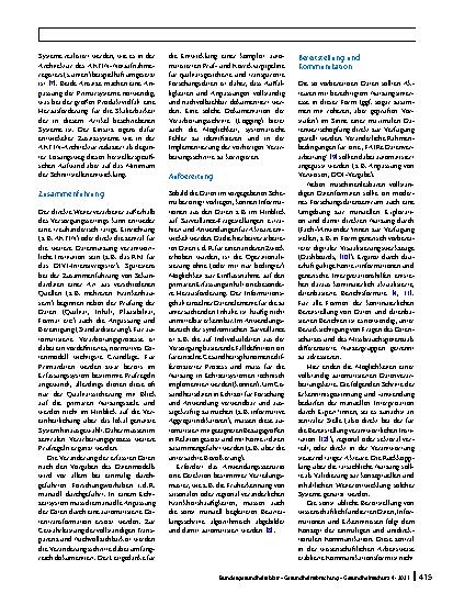 Vorschauseite 4: Gewinnung von Echtzeitdaten aus der medizinischen Versorgung zur Handlungssteuerung in Public Health