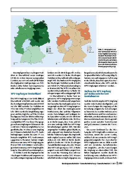 Vorschauseite 6: HPV-Impfung zur Prävention von Genitalwarzen und Krebsvorstufen – Evidenzlage und Bewertung