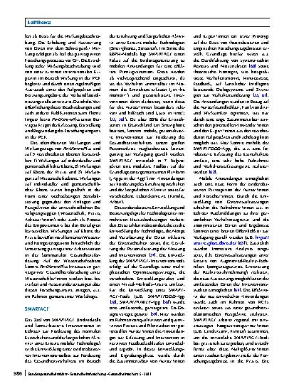 Vorschauseite 6: Evidenzbasierung in Primärprävention und Gesundheitsförderung: Methoden und Vorgehensweisen in 5 Forschungsverbünden