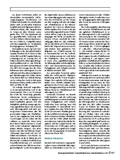 Vorschauseite 5: Fetale Alkoholspektrumstörungen – Diagnose, Prognose und Prävention
