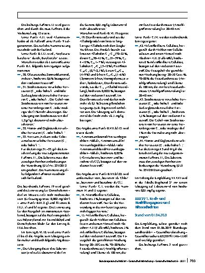 Vorschauseite 2: Gesundheitliche Beurteilung von Materialien und Gegenständen für den Lebensmittelkontakt im Rahmen des Lebensmittelund Futtermittelgesetzbuches