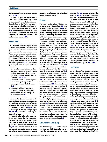 Vorschauseite 6: Evidenzbasierte Alkoholprävention – Was empfiehlt die Wirksamkeitsforschung?