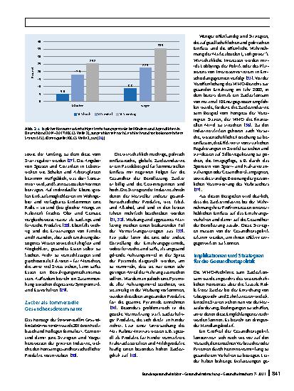 Vorschauseite 4: Reduzierung des Zuckerkonsums für eine bessere Mundgesundheit – Welche Strategien sind Erfolg versprechend?