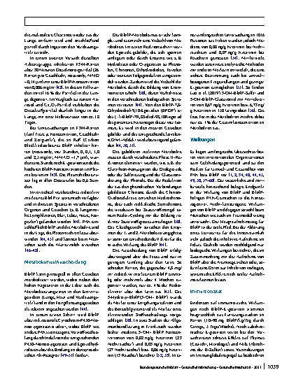 Vorschauseite 4: Vorläufiger Leitwert für Benzo[a]pyren (B[a]P) in der Innenraumluft