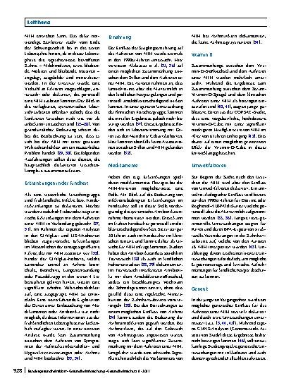 Vorschauseite 5: Molaren-Inzisiven-Hypomineralisation (MIH). Häufigkeit und mögliche Ursachen unter besonderer Berücksichtigung der Ergebnisse aus den Münchner Geburtskohorten GINIplus und LISA
