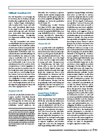 Vorschauseite 5: Zahnmedizinische Beschwerdebilder mit psychosozialem Hintergrund