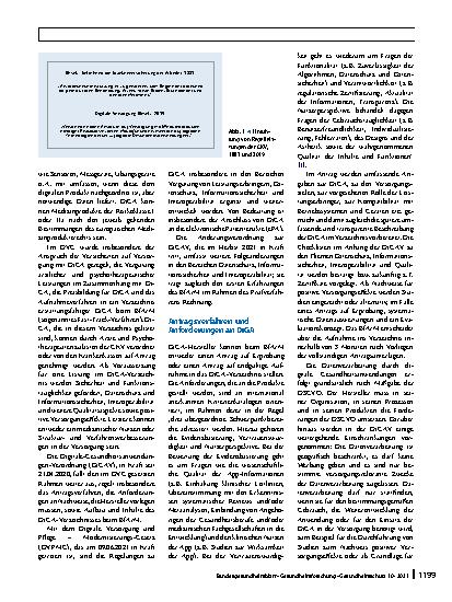 Vorschauseite 2: Digitale Gesundheitsanwendungen: gesetzliche Einführung patientenzentrierter digitaler Innovationen in die Gesundheitsversorgung
