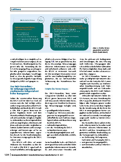 Vorschauseite 5: Digitale Gesundheitsanwendungen (DiGA): Bewertung der Erstattungsfähigkeit mittels DiGA-Fast-Track-Verfahrens im Bundesinstitut für Arzneimittel und Medizinprodukte (BfArM)