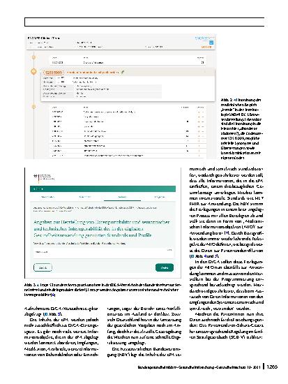 Vorschauseite 4: Interoperabilität im Gesundheitswesen: auch für digitale Gesundheitsanwendungen (DiGA) verordnet