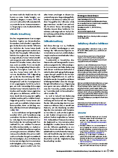 Vorschauseite 6: Adhärenz digitaler Interventionen im Gesundheitswesen: Definitionen, Methoden und offene Fragen