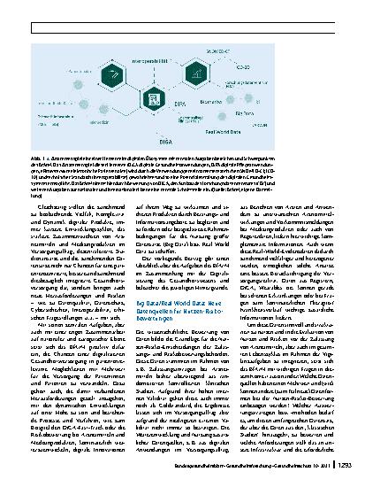 Vorschauseite 2: Beitrag des BfArM zur Potenzialentfaltung der Digitalisierung im Gesundheitswesen – digital readiness@BfArM