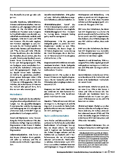 Vorschauseite 4: Der Europäische MSM Internet Survey als Grundlage für die Präventionsarbeit in Deutschland für Männer, die Sex mit Männern haben