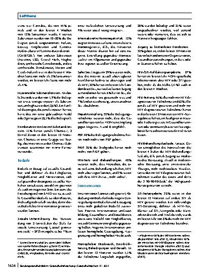 Vorschauseite 5: Der Europäische MSM Internet Survey als Grundlage für die Präventionsarbeit in Deutschland für Männer, die Sex mit Männern haben