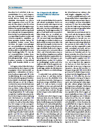 Vorschauseite 2: Diversifizierung der Rauchentwöhnungsprogramme – die Rolle der E-Zigarette