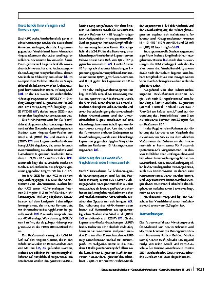 Vorschauseite 6: Risikobezogener Leitwert für Vinylchlorid (Chlorethen) in der Innenraumluft