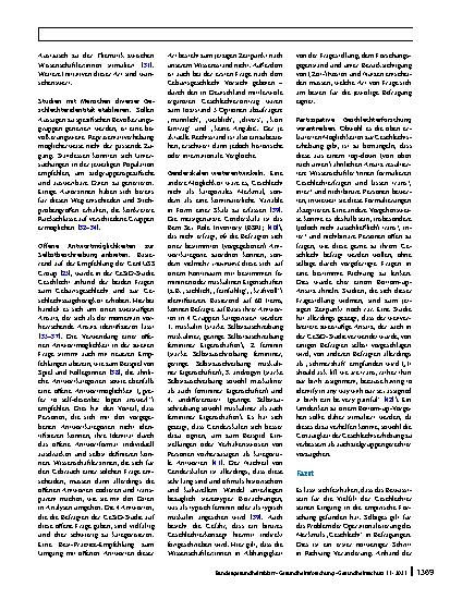 Vorschauseite 6: Erfassung und Operationalisierung des Merkmals „Geschlecht“ in repräsentativen Bevölkerungsstichproben: Herausforderungen und Implikationen am Beispiel der GeSiD-Studie
