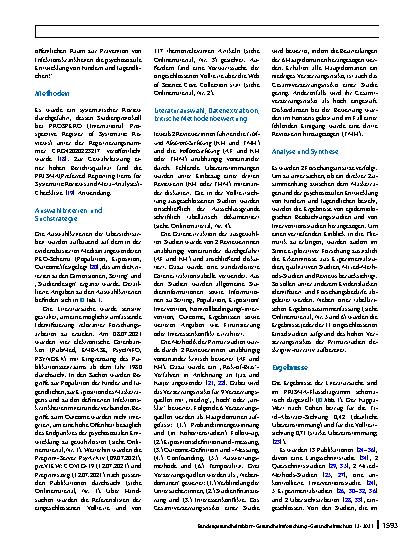 Vorschauseite 2: Beeinflussung der psychosozialen Entwicklung von Kindern und Jugendlichen durch das Tragen von Gesichtsmasken im öffentlichen Raum zur Prävention von Infektionskrankheiten: Ein sy…