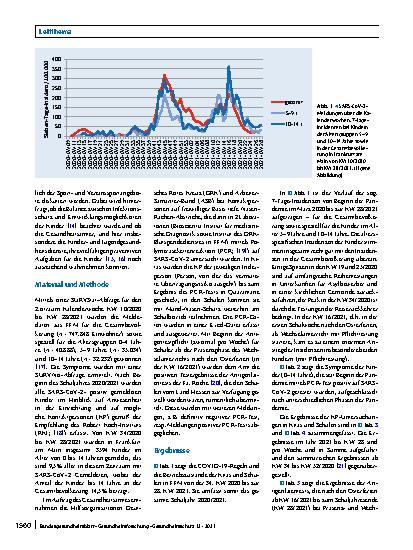 Vorschauseite 2: Kinder in der COVID-19 Pandemie und der Öffentliche Gesundheitsdienst (ÖGD)