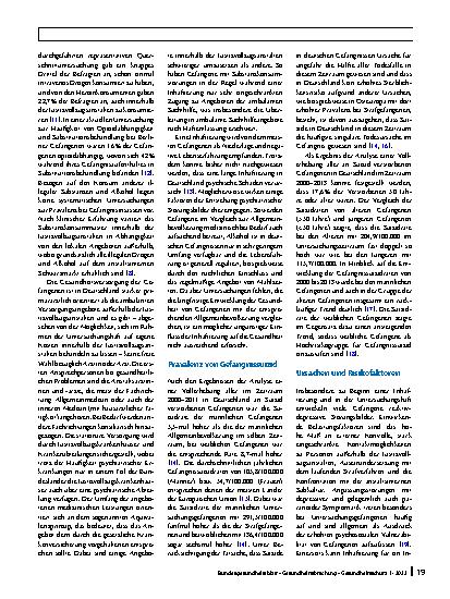 Vorschauseite 2: Suizide im deutschen Strafvollzug: Häufigkeit, Risikofaktoren und Prävention