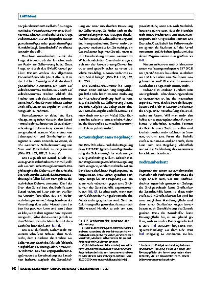 Vorschauseite 2: Suizid und Suizidbeihilfe aus rechtlicher und ethischer Perspektive