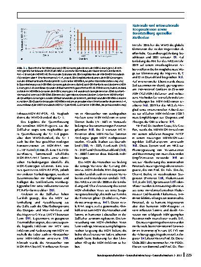 Vorschauseite 6: 10 Jahre Nationales Referenzzentrum für Hepatitis-B-Viren und Hepatitis-D-Viren in Gießen: Tätigkeiten und Erfahrungen