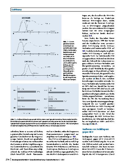 Vorschauseite 6: Sicherheit von Blut und Blutprodukten: Testmethoden zum Nachweis der Hepatitisviren B, C und E