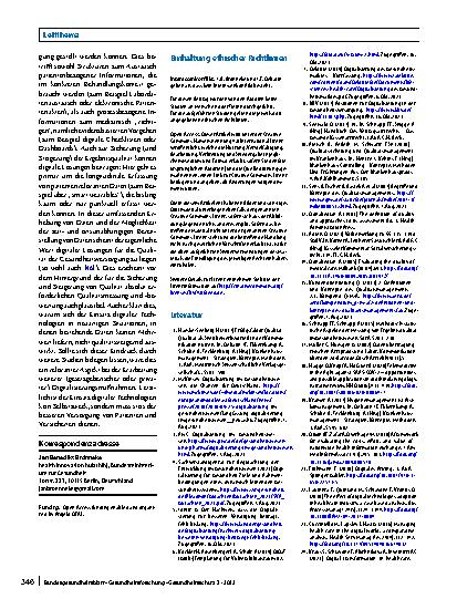 Vorschauseite 5: Digitalisierung im Gesundheitswesen und ihre Effekte auf die Qualität der Gesundheitsversorgung