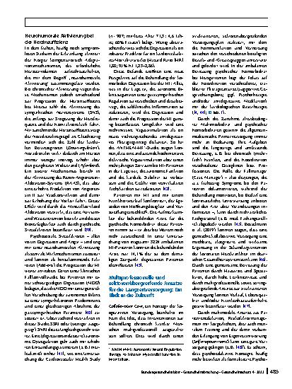 Vorschauseite 5: Herzerkrankungen im Langzeitverlauf: Wie kann die psychosoziale Versorgung verbessert werden?