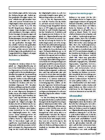 Vorschauseite 5: Körperliche und psychische Folgeerkrankungen bei Diabetes mellitus