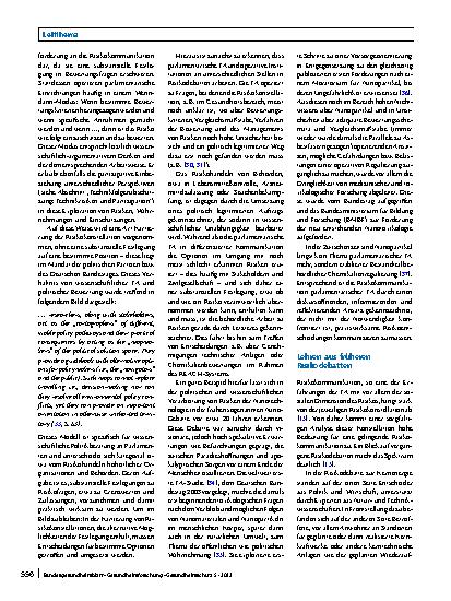 Vorschauseite 5: Parlamentarische Technikfolgenabschätzung und Risikokommunikation