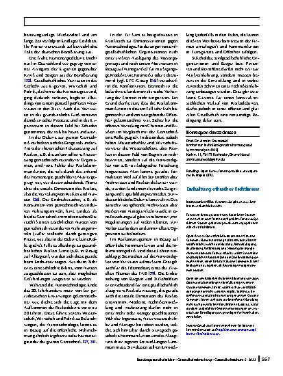 Vorschauseite 6: Parlamentarische Technikfolgenabschätzung und Risikokommunikation