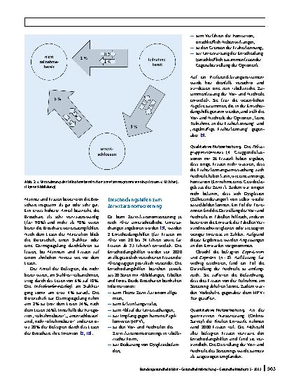 Vorschauseite 5: Die informierte Entscheidung als Ziel von evidenzbasierten Gesundheitsinformationen: Das Beispiel Krebsfrüherkennung