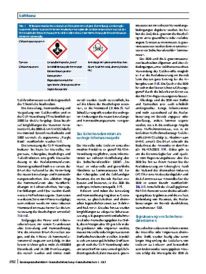 Vorschauseite 4: Risikokommunikation zum Schutz vor Gefahrstoffen am Arbeitsplatz