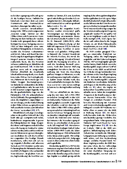 Vorschauseite 2: Die Impfaktion gegen Poliomyelitis in der DDR im Jahr 1960 am Beispiel der Stadt Halle (Saale): Historische Erfahrungen und Probleme