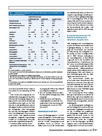 Vorschauseite 4: Postpartale Depression – wer kümmert sich? Versorgungszugänge über Hebammen, Gynäkologie, Pädiatrie und Allgemeinmedizin