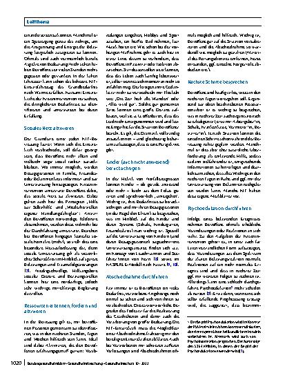 Vorschauseite 5: Notfälle aus Perspektive der Psychosozialen Akuthilfen – Die Arbeit von Kriseninterventionsteams