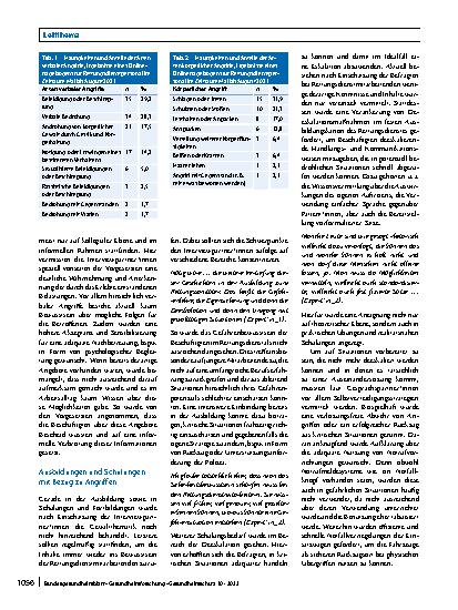 Vorschauseite 6: Gewalt gegen Rettungsdienstpersonal