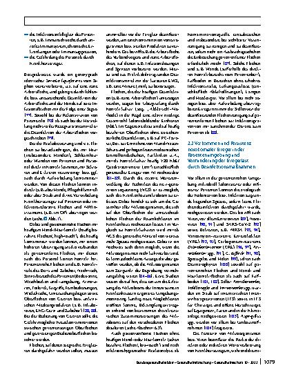 Vorschauseite 6: Anforderungen an die Hygiene bei der Reinigung und Desinfektion von Flächen
